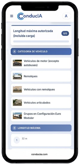 Libro digital con el temario completo de la DGT en la app de ConducIA